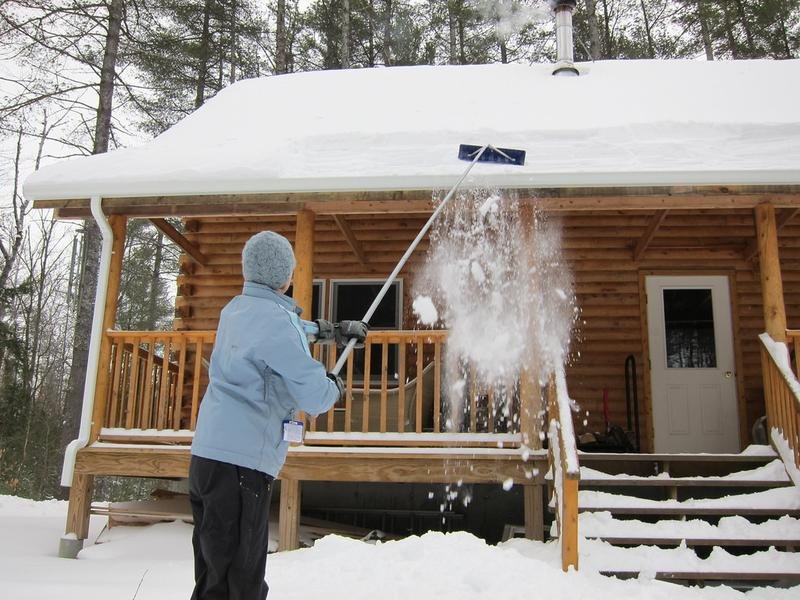 Ice Dam Removal in Green Bay