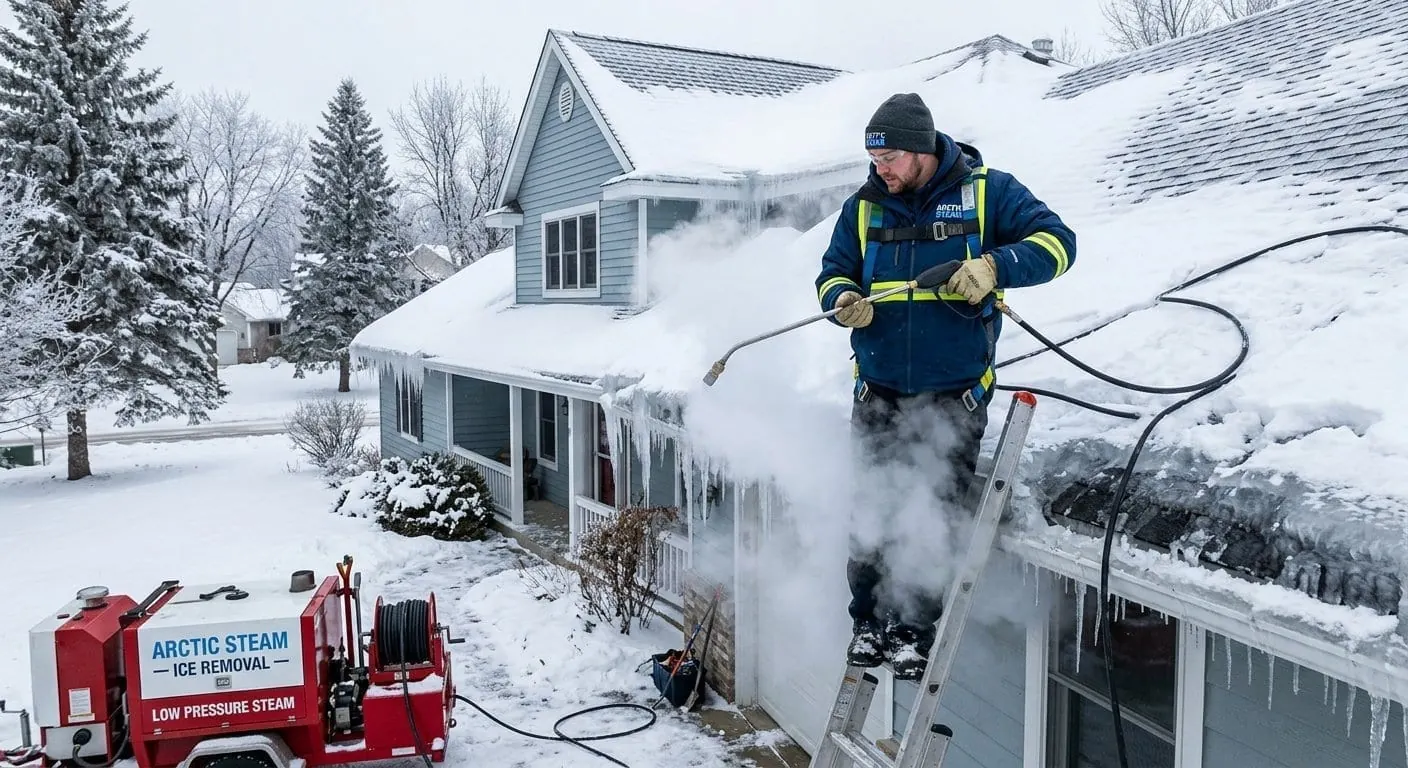Ice Dam Removal in Green Bay, WI